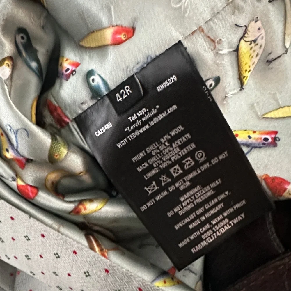 Ted Baker London Brown Checkered Vest - Picture 6 of 10